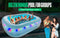 Prelit LED Inflatable Rectangular Swimming Pool 79″ x 59″ x 20″ – Durable Nighttime Glow w/ 3 Light Modes, Quick Setup, Family Fun Ages 6+