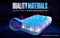 Prelit LED Inflatable Rectangular Swimming Pool 79″ x 59″ x 20″ – Durable Nighttime Glow w/ 3 Light Modes, Quick Setup, Family Fun Ages 6+